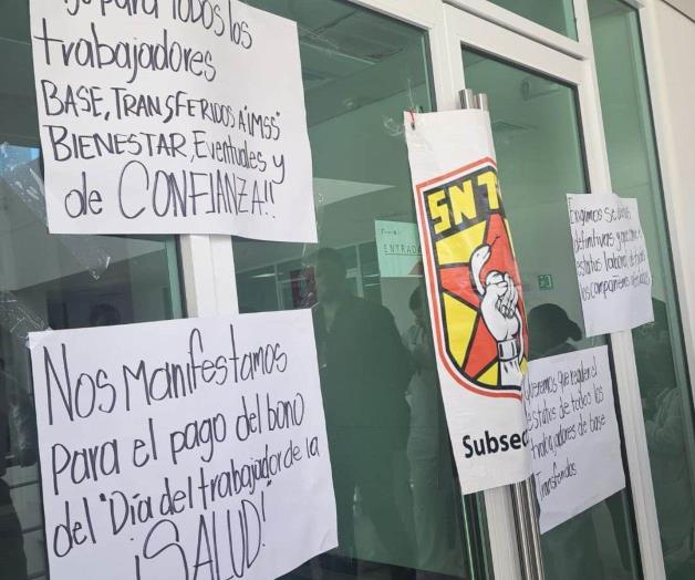 Paran labores en Sector Salud y Hospital General de Reynosa Paran labores en Sector Salud y Hospital General de Reynosa