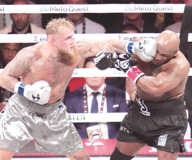 Cae Mike Tyson ante Jake Paul Cae Mike Tyson ante Jake Paul