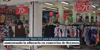 Salen reynosenses por “Buen Fin”, para adquirir electrodomésticos