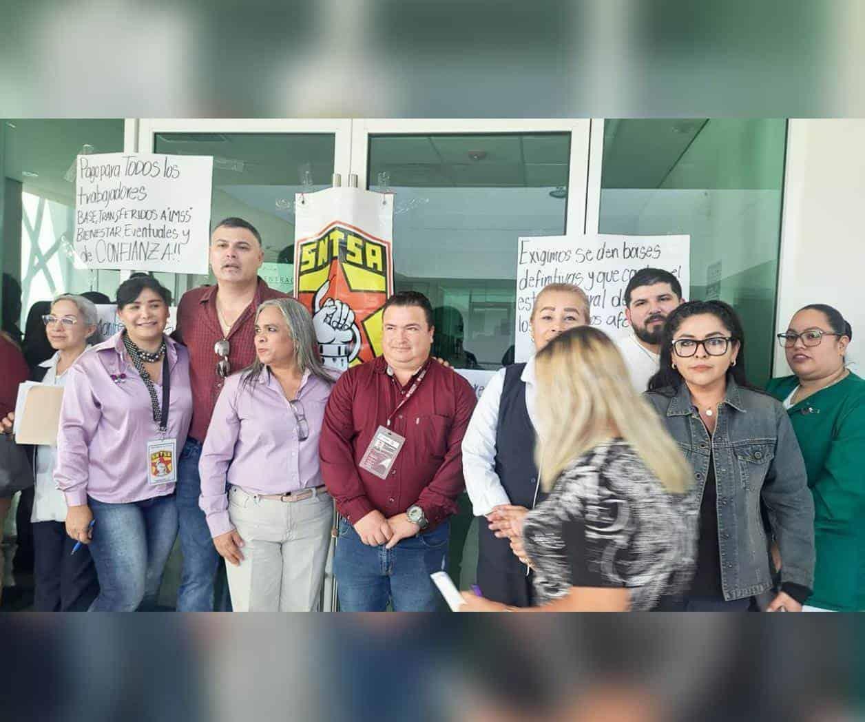 Empleados de Salud en Reynosa continuarán en paro si no resuelven sus peticiones