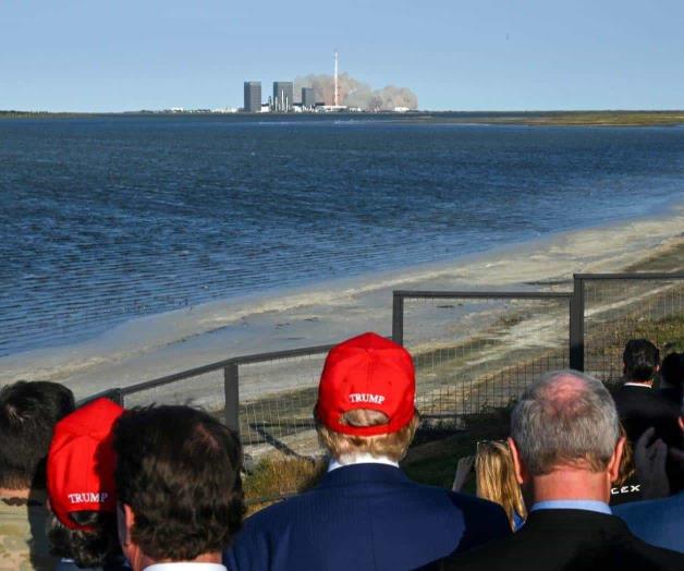 Lanza SpaceX enorme cohete