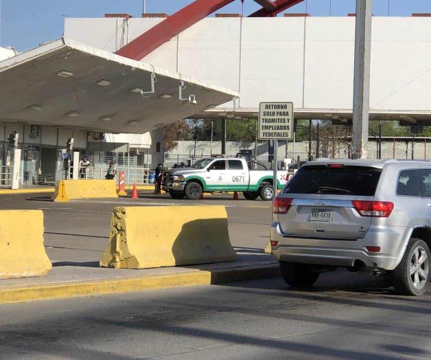 Desisten paisanos el cruce por Matamoros