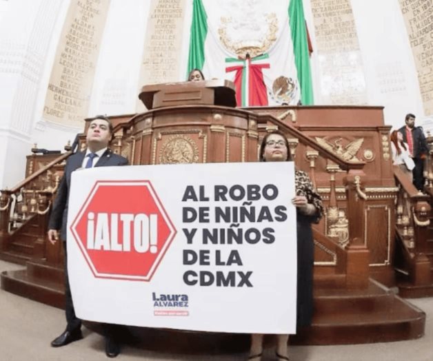 Diputados buscan aumentar penas contra robo de menores en CDMX