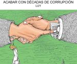 Acabar con décadas de corrupción