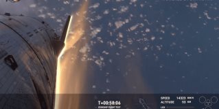 Este martes Space X lanzó otro Starship desde Texas.