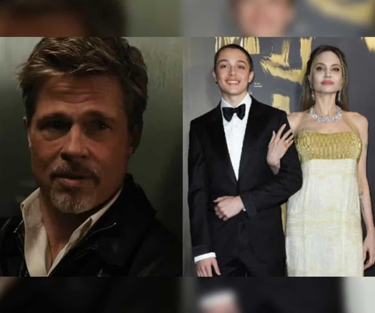 Brad Pitt cree que Jolie apareció con su hijo Knox para presionarlo