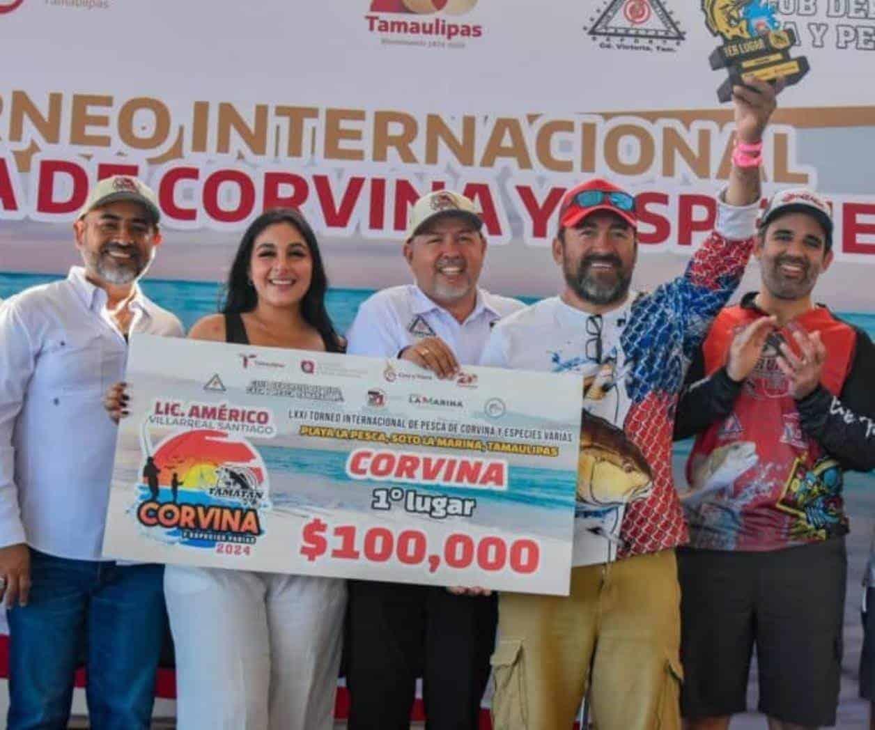 Participan en torneo de pesca tres mil 700 cañas