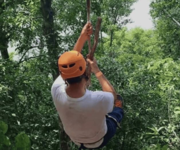 Turista alemán muere en Yucatán al caer de tirolesa de 15 metros Turista alemán muere en Yucatán al caer de tirolesa de 15 metros
