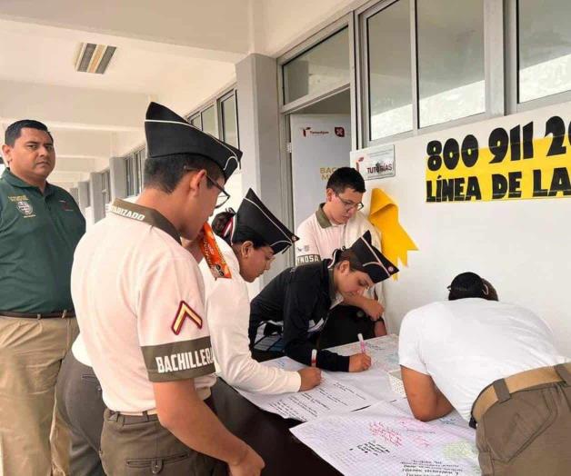 Deben tener calificación mínima de 8: Aumenta interés de jóvenes en bachillerato militarizado Deben tener calificación mínima de 8: Aumenta interés de jóvenes en bachillerato militarizado