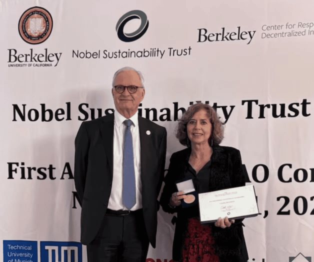 Sheinbaum, premiada por su labor en sostenibilidad Sheinbaum, premiada por su labor en sostenibilidad