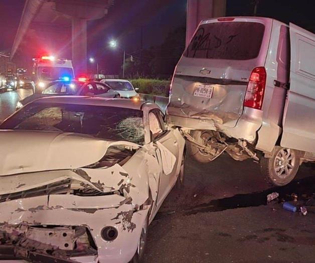 Accidente con múltiples lesionados en Avenida Universidad de San Nicolás