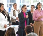 Sheinbaum supervisa avances de Pensión para Mujeres en Aguascalientes