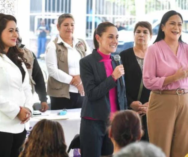 Sheinbaum supervisa avances de Pensión para Mujeres en Aguascalientes Sheinbaum supervisa avances de Pensión para Mujeres en Aguascalientes