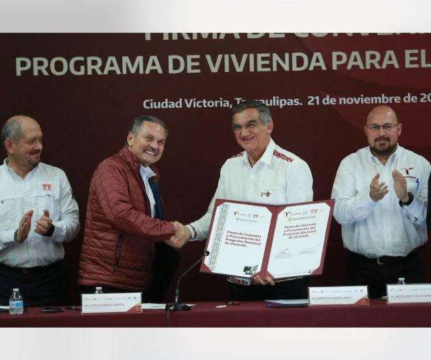 Firman convenio estado e Infonavit para las viviendas del Bienestar Firman convenio estado e Infonavit para las viviendas del Bienestar