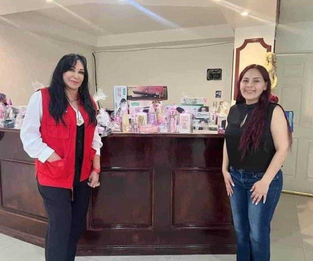 Remodelación, en marcha: Dan a Cruz Roja valiosos donativos para su ‘bingo’