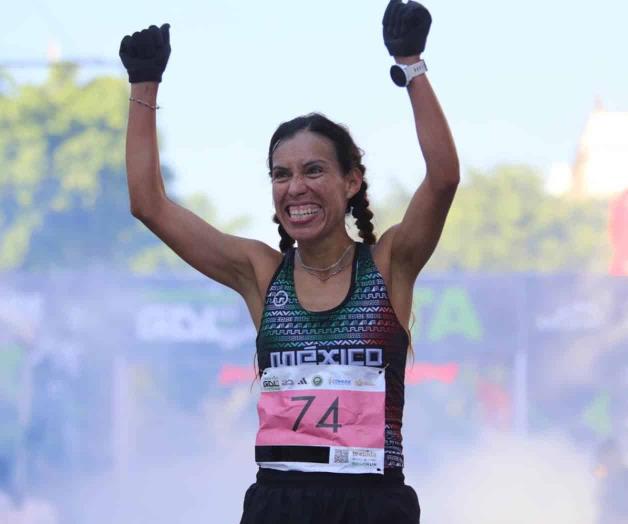 Isabel Oropeza gana el Maratón Internacional de Guadalajara