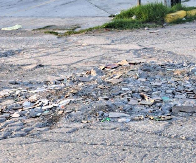 Exigen repavimentar calles por ´hoyancos´ en Reynosa