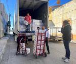 Llevan despensas a las comunidades ejidales y pesqueras