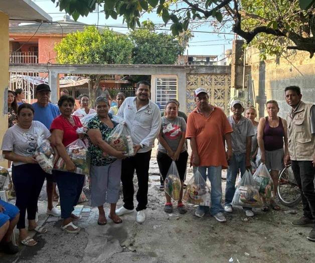 Inicia última  entrega de despensas