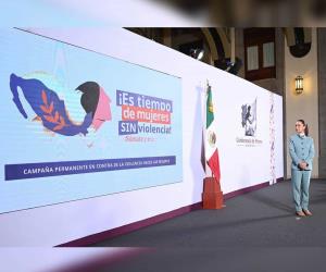 Llama Claudia Sheinbaum a unirse a campaña para mujeres Llama Claudia Sheinbaum a unirse a campaña para mujeres