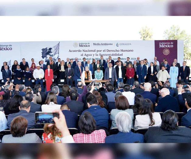 Participa gobernador de Tamaulipas en Acuerdo Nacional por Derecho al Agua Participa gobernador de Tamaulipas en Acuerdo Nacional por Derecho al Agua