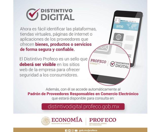 Protege la Profeco Reynosa a los consumidores con distintivo digital Protege la Profeco Reynosa a los consumidores con distintivo digital