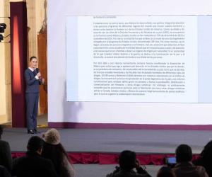 Ni amenazas ni aranceles son la solución: Claudia Sheinbaum