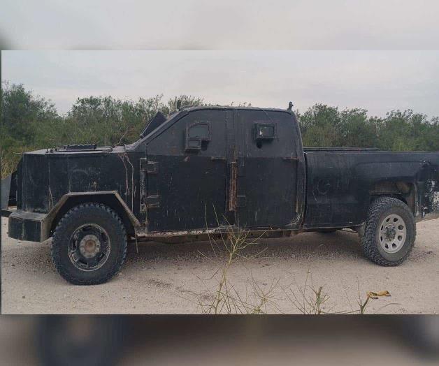 Asegura Ejército vehículo blindado en San Fernando Asegura Ejército vehículo blindado en San Fernando