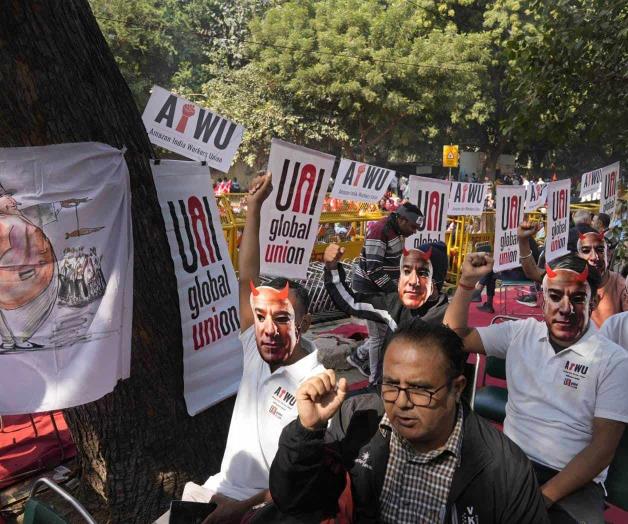 Huelga de trabajadores de Amazon en India