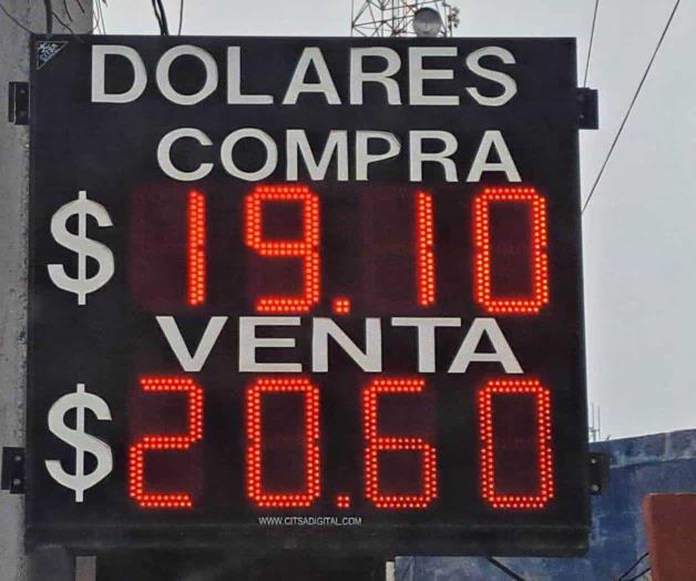 Venden dólar a $20.60 en Reynosa Venden dólar a $20.60 en Reynosa