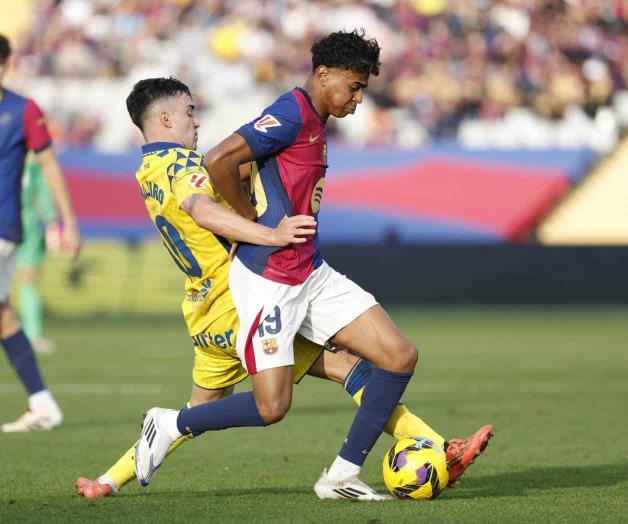 Barcelona cae ante Las Palmas en su festejo de aniversario Barcelona cae ante Las Palmas en su festejo de aniversario