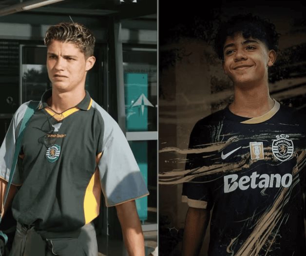 Sporting Lisboa lanza uniforme en homenaje a Cristiano Ronaldo