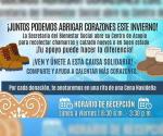 Invitan a donar la ropa de invierno