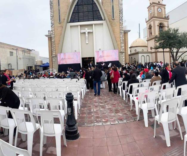 Se concentra comunidad católica en la parroquia de Nuestra Señora de Guadalupe Se concentra comunidad católica en la parroquia de Nuestra Señora de Guadalupe