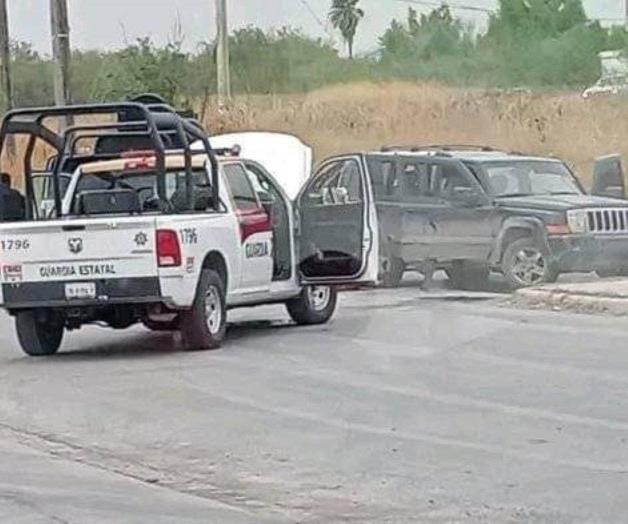 Aseguran vehículos y liberan a tres personas tras persecución en Río Bravo Aseguran vehículos y liberan a tres personas tras persecución en Río Bravo