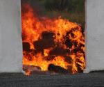 Incineraci&oacute;n de drogas por FGR y Sedena en Escobedo