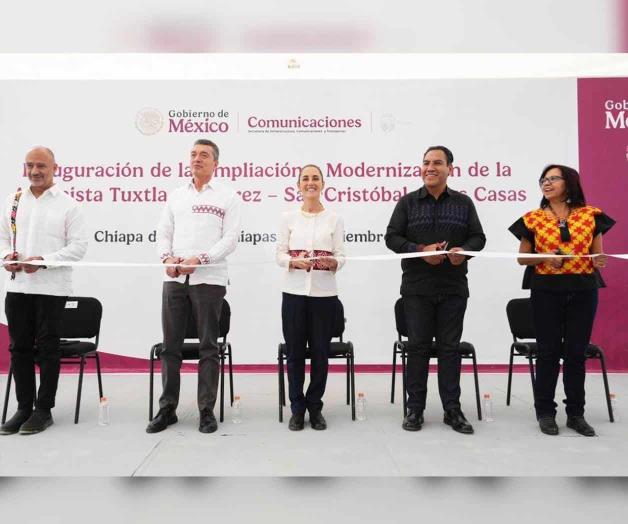 Inauguran autopista Tuxtla Gutiérrez-San Cristóbal Inauguran autopista Tuxtla Gutiérrez-San Cristóbal
