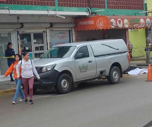 En centro de Altamira: Se desploma sin vida por falla en miocardio En centro de Altamira: Se desploma sin vida por falla en miocardio
