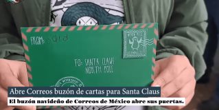 Recibirán las enviadas por niñas y niños: Abre Correos buzón de cartas para Santa Claus