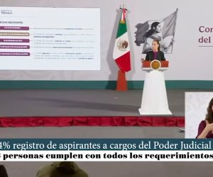 Avanza 84% registro de aspirantes a cargos del Poder Judicial