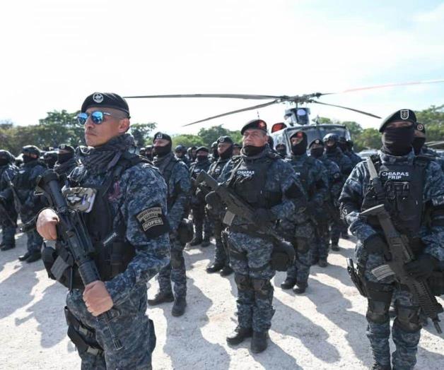 Nuevo Gobierno de Chiapas implementa Fuerza de Reacción para combatir violencia