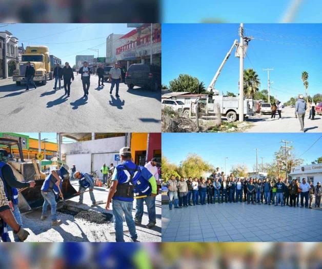 Labores continuarán el fin de semana:Supervisa Almaraz trabajos municipales en Nuevo Progreso Labores continuarán el fin de semana:Supervisa Almaraz trabajos municipales en Nuevo Progreso