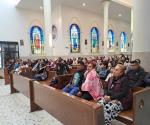 Se concentran feligreses en Concatedral de Nuestra Señora de Guadalupe