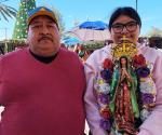 Reynosense Juan Martínez cumple promesa con la Virgen de Guadalupe