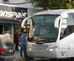 Pocas personas viajan en autobús a la región