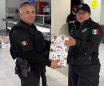 Celebran policías festejo decembrino