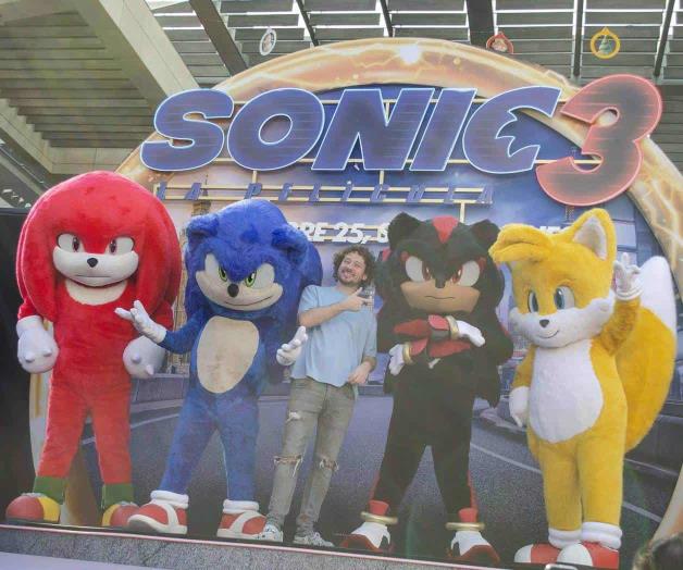Sonic 3 tiñe de azul CDMX