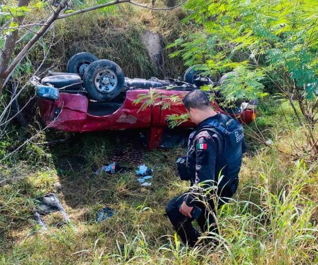 Lesionados adultos mayores en volcadura en San Fernando Lesionados adultos mayores en volcadura en San Fernando