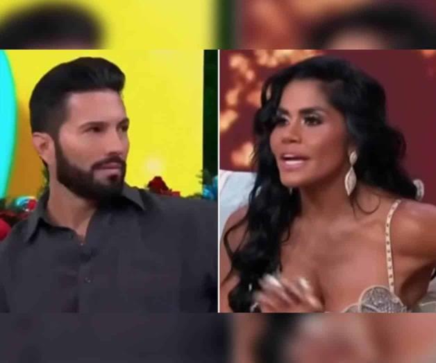 Protagonizan discusión Poncho de Nigris y Maripily