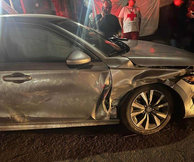 Párroco de Río Bravo resulta ileso tras ser embestido en fuerte choque